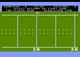 RealSports Football screenshot 4 for Atari 5200